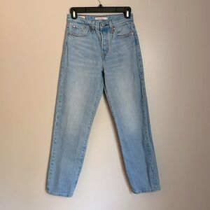 Levi's Light Wash Wedgie Straight Leg Jean